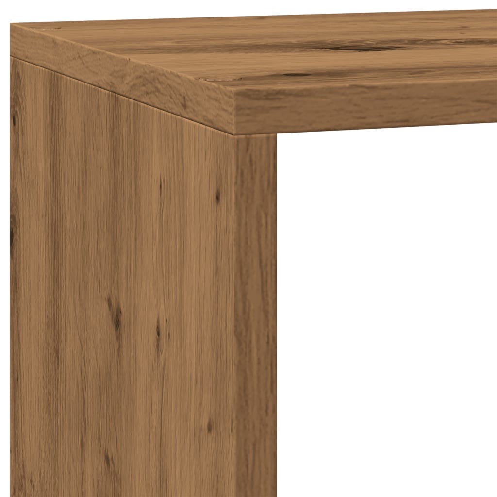 vidaXL Βιβλιοθήκη/Διαχωριστικό Χώρου 3 Επ. 137,5x29x103,5 εκ. Επ. Ξύλο