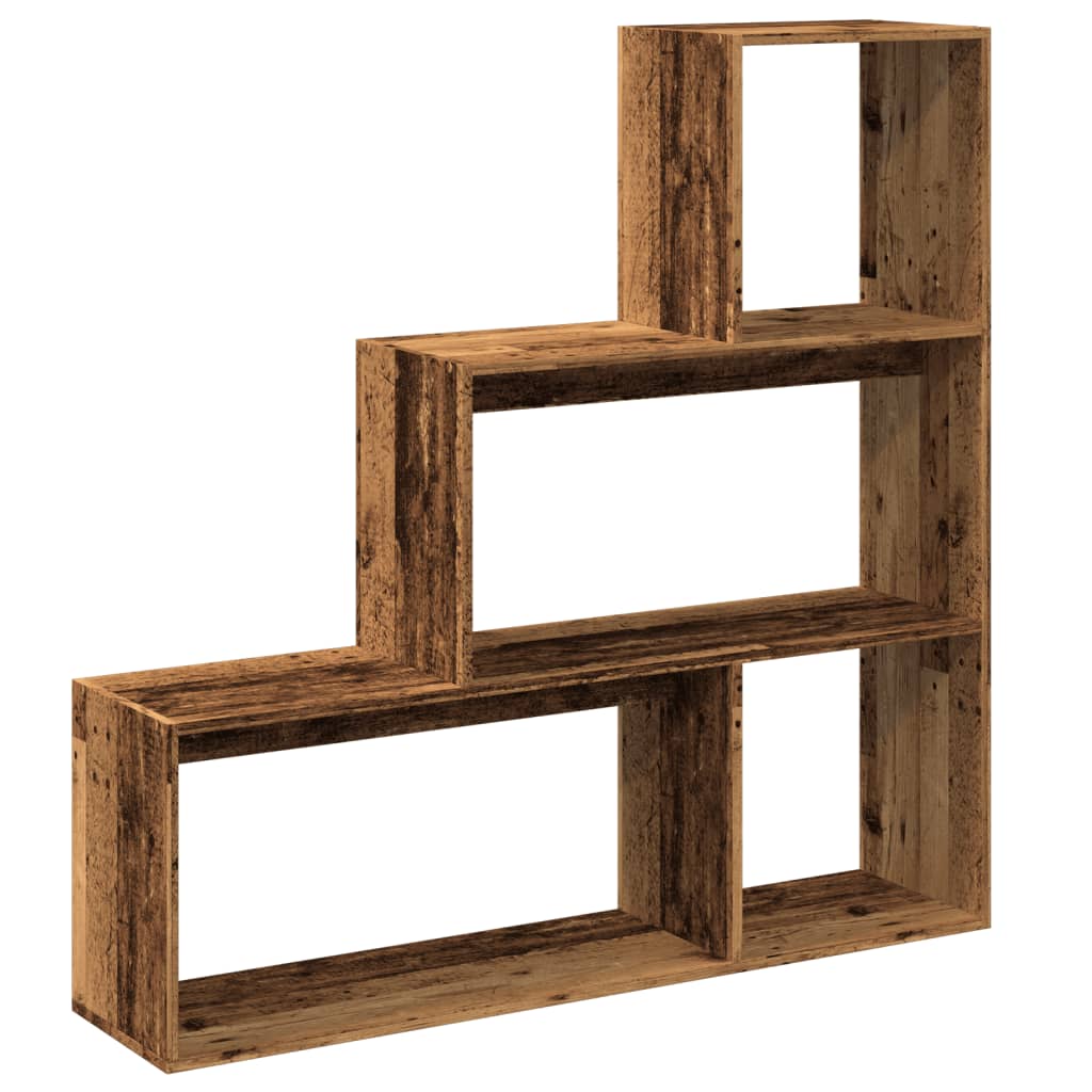 vidaXL Βιβλιοθήκη/Διαχωριστικό Χώρου 3 Επ. 123x29x123 εκ. Επ. Ξύλο