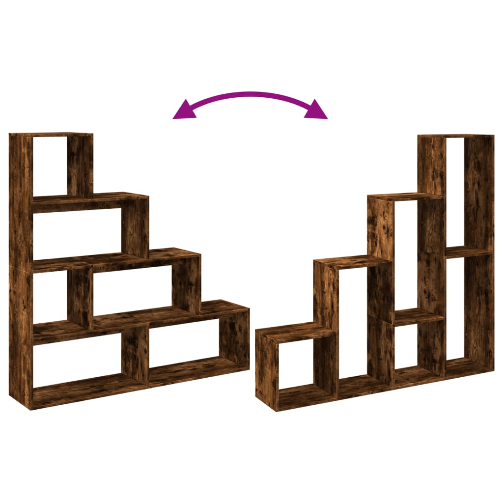 vidaXL Βιβλιοθήκη/Διαχωριστικό Χώρου 4 Επ. 143,5x29x143,5 εκ. Επ. Ξύλο