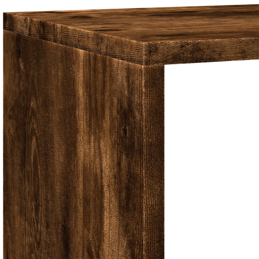 vidaXL Βιβλιοθήκη/Διαχωριστικό Χώρου 4 Επ. 143,5x29x143,5 εκ. Επ. Ξύλο