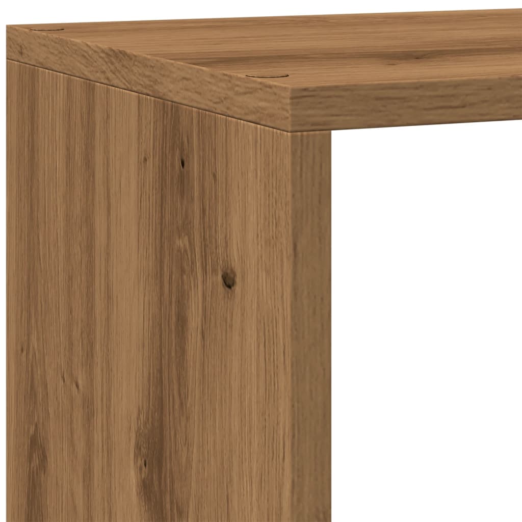 vidaXL Βιβλιοθήκη/Διαχωριστικό Χώρου 4 Επ. 143,5x29x143,5 εκ. Επ. Ξύλο