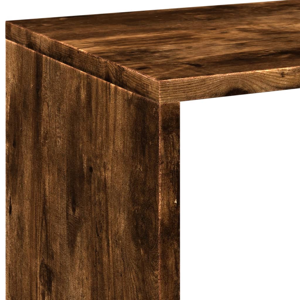 vidaXL Βιβλιοθήκη/Διαχωριστικό Χώρου Δρυς 69,5x29x69,5 εκ. Επεξ. Ξύλο