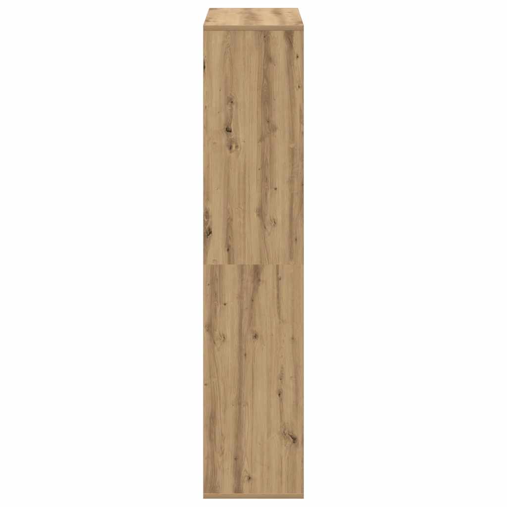 vidaXL Βιβλιοθήκη/Διαχωριστικό Χώρου Δρυς 69,5x29x137,5εκ. Επεξ. Ξύλο