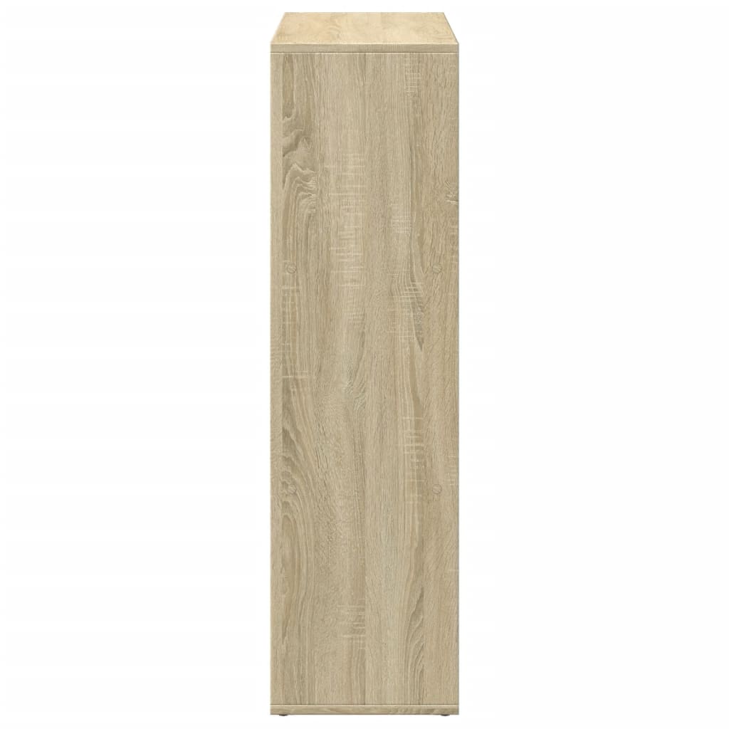 vidaXL Βιβλιοθήκη/Διαχωριστικό Χώρου Δρυς 102x29x103,5 εκ. Επεξ. Ξύλο