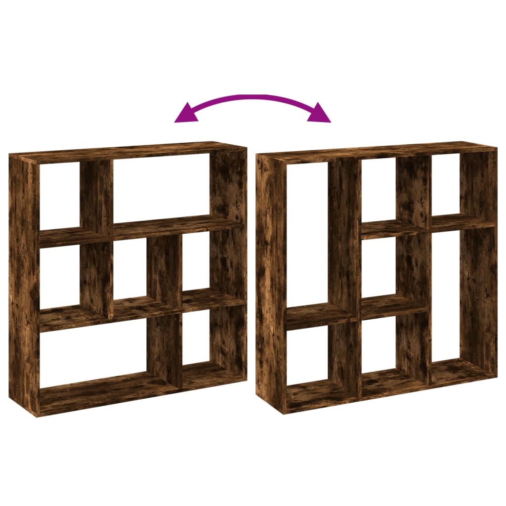 vidaXL Βιβλιοθήκη/Διαχωριστικό Χώρου Δρυς 102x29x103,5 εκ. Επεξ. Ξύλο