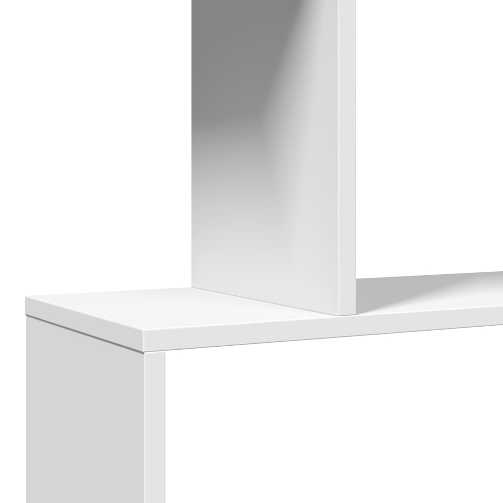 vidaXL Βιβλιοθήκη/Διαχωριστικό Χώρου 3 Επ. Λευκό 70x24x97 εκ. Επ. Ξύλο