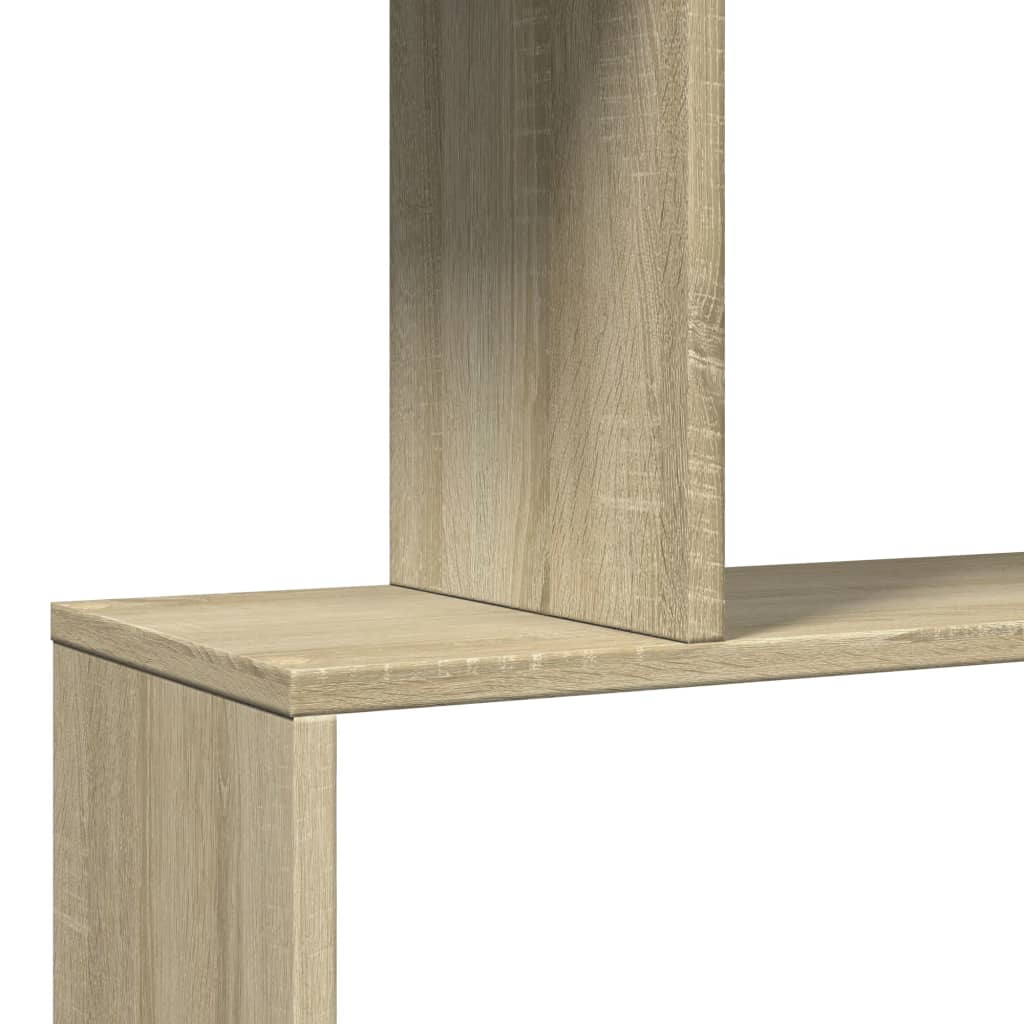 vidaXL Βιβλιοθήκη/Διαχωριστικό Χώρου 3 Επ. Δρυς 70x24x97 εκ. Επ. Ξύλο