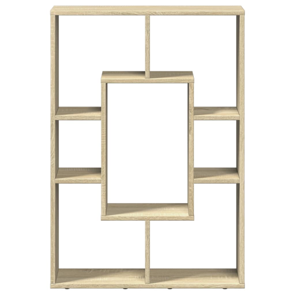 vidaXL Βιβλιοθήκη Sonoma Δρυς 63x20x90 εκ. από Επεξεργασμένο Ξύλο