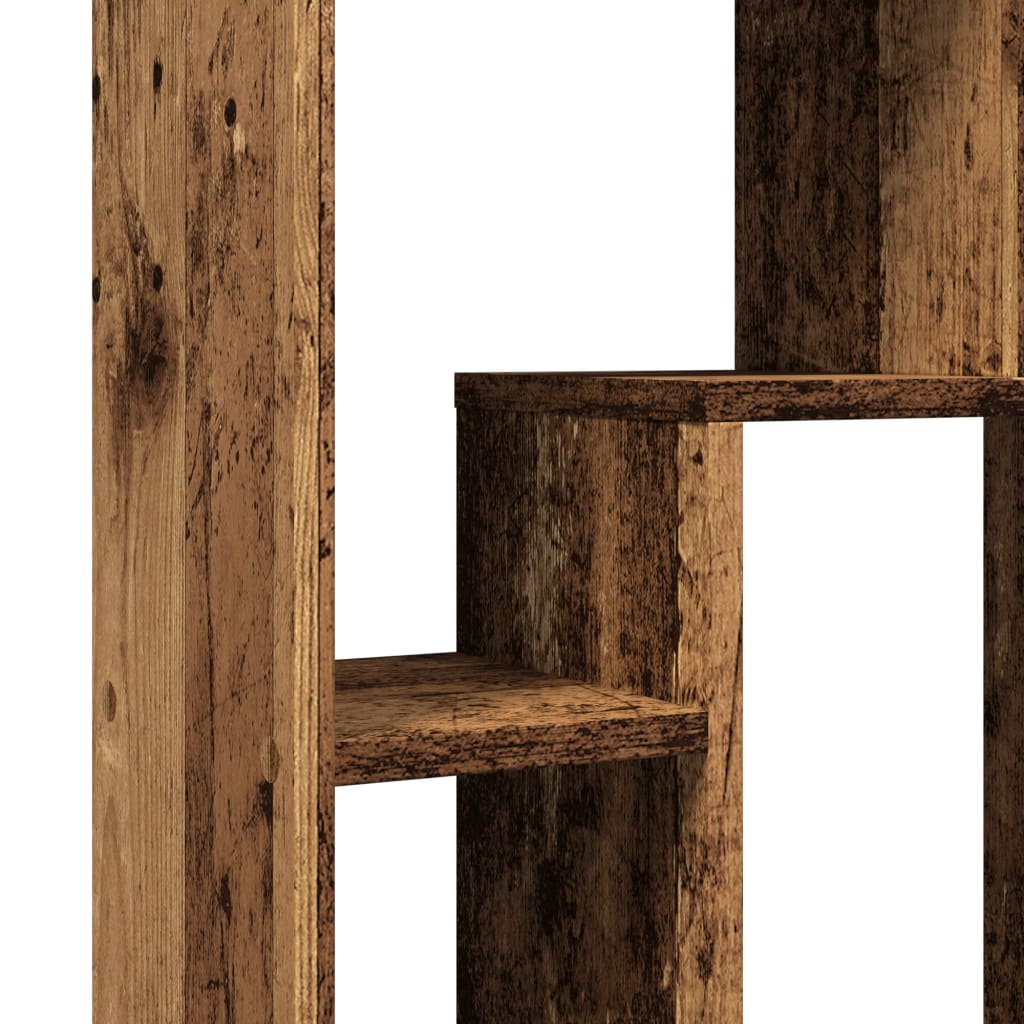vidaXL Βιβλιοθήκη Όψη Παλαιού Ξύλου 63x20x90 εκ. Επεξεργασμένο Ξύλο