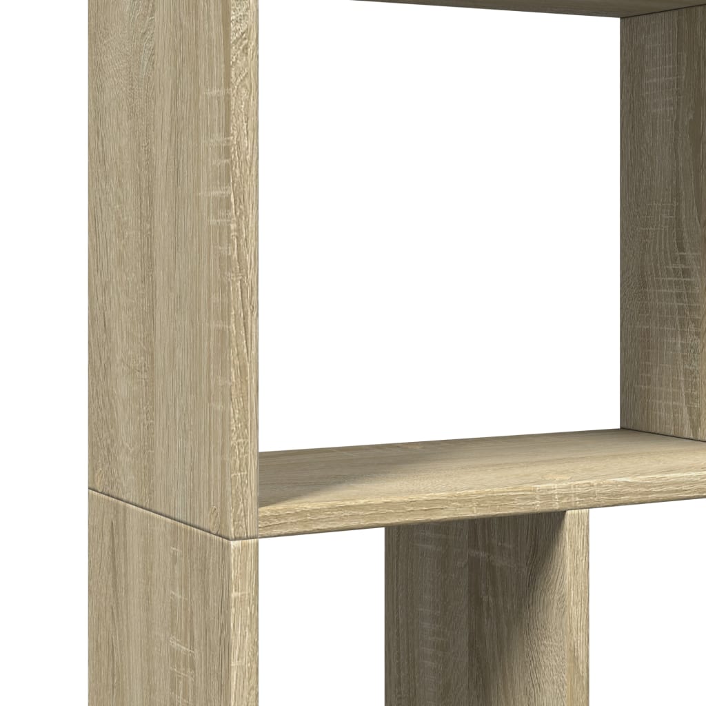 vidaXL Βιβλιοθήκη Sonoma Δρυς 60x20x120 εκ. από Επεξεργασμένο Ξύλο