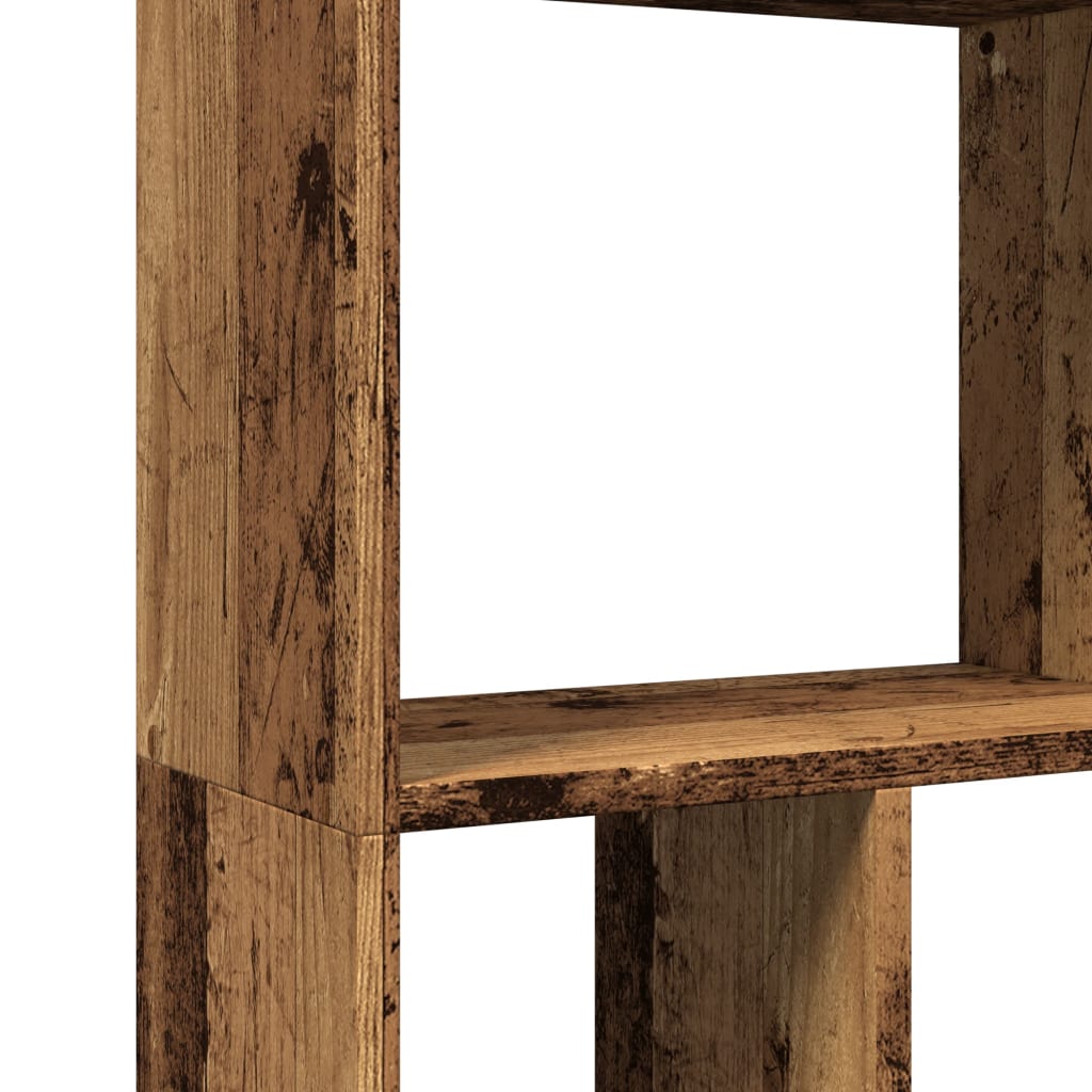 vidaXL Βιβλιοθήκη Όψη Παλαιού Ξύλου 60x20x120 εκ. Επεξεργασμένο Ξύλο