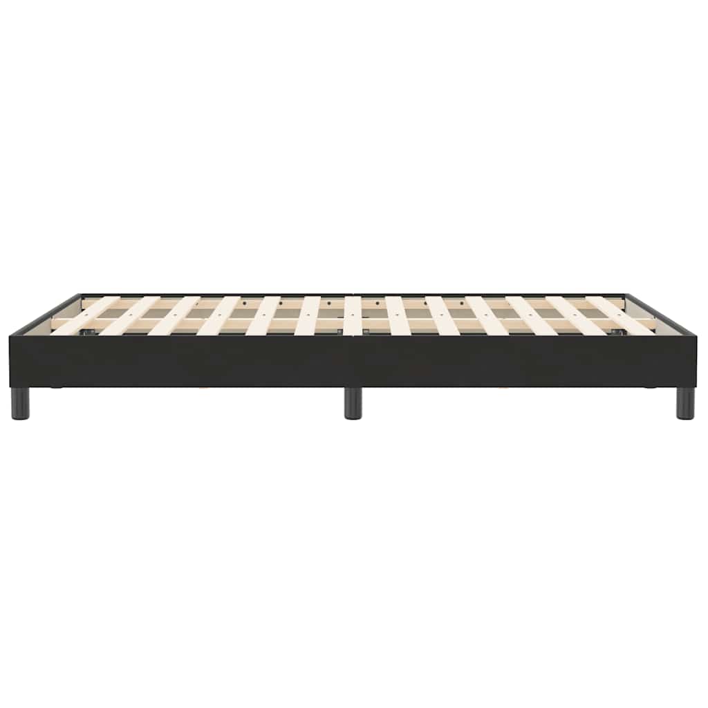 vidaXL Πλαίσιο κρεβατιού χωρίς στρώμα Μαύρο 120x210 cm Βελούδινο
