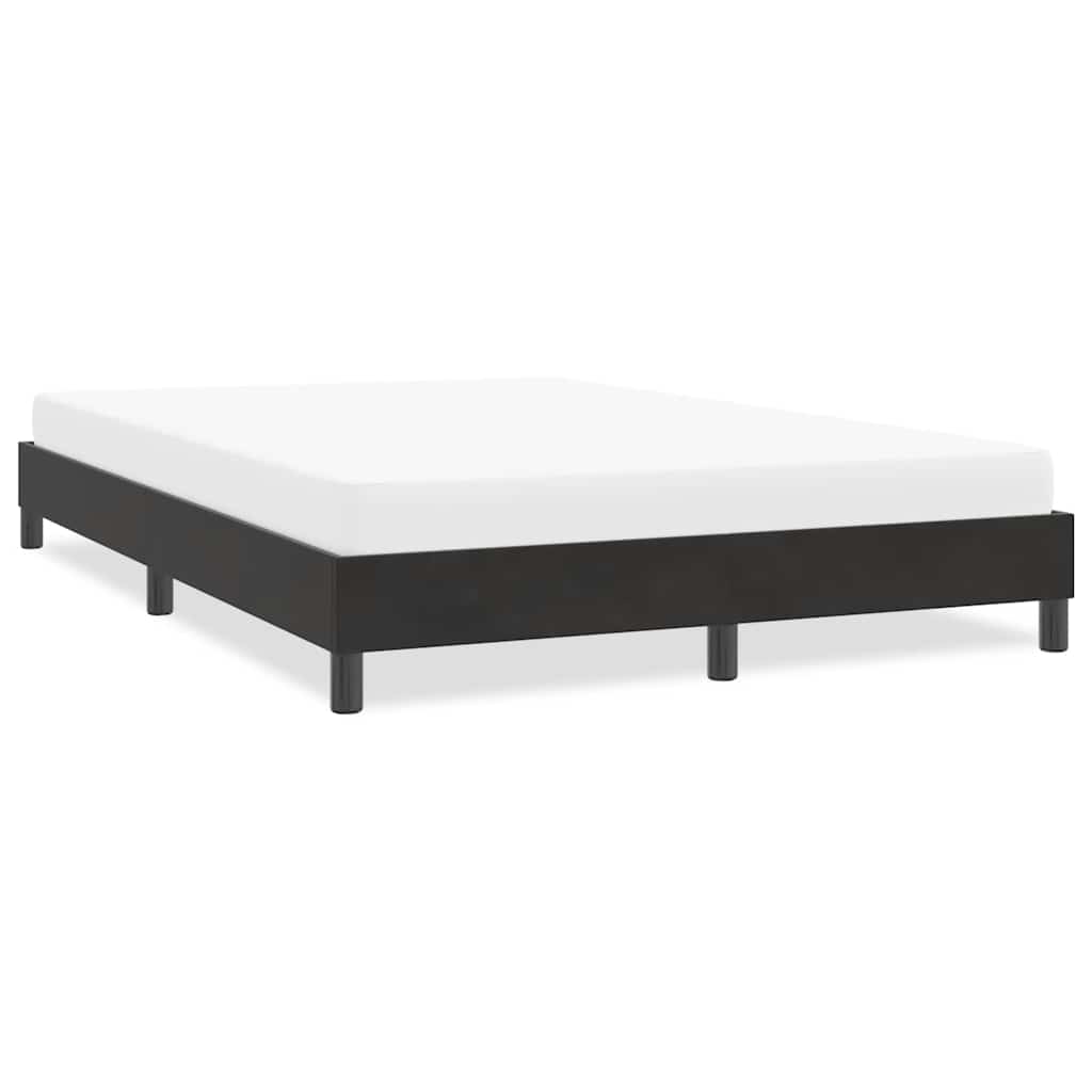vidaXL Πλαίσιο κρεβατιού χωρίς στρώμα Μαύρο 160x210 cm Βελούδινο