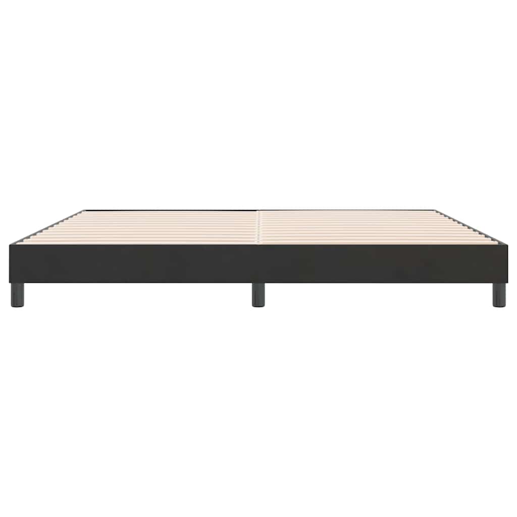 vidaXL Πλαίσιο κρεβατιού χωρίς στρώμα Μαύρο 180x210 cm Βελούδινο