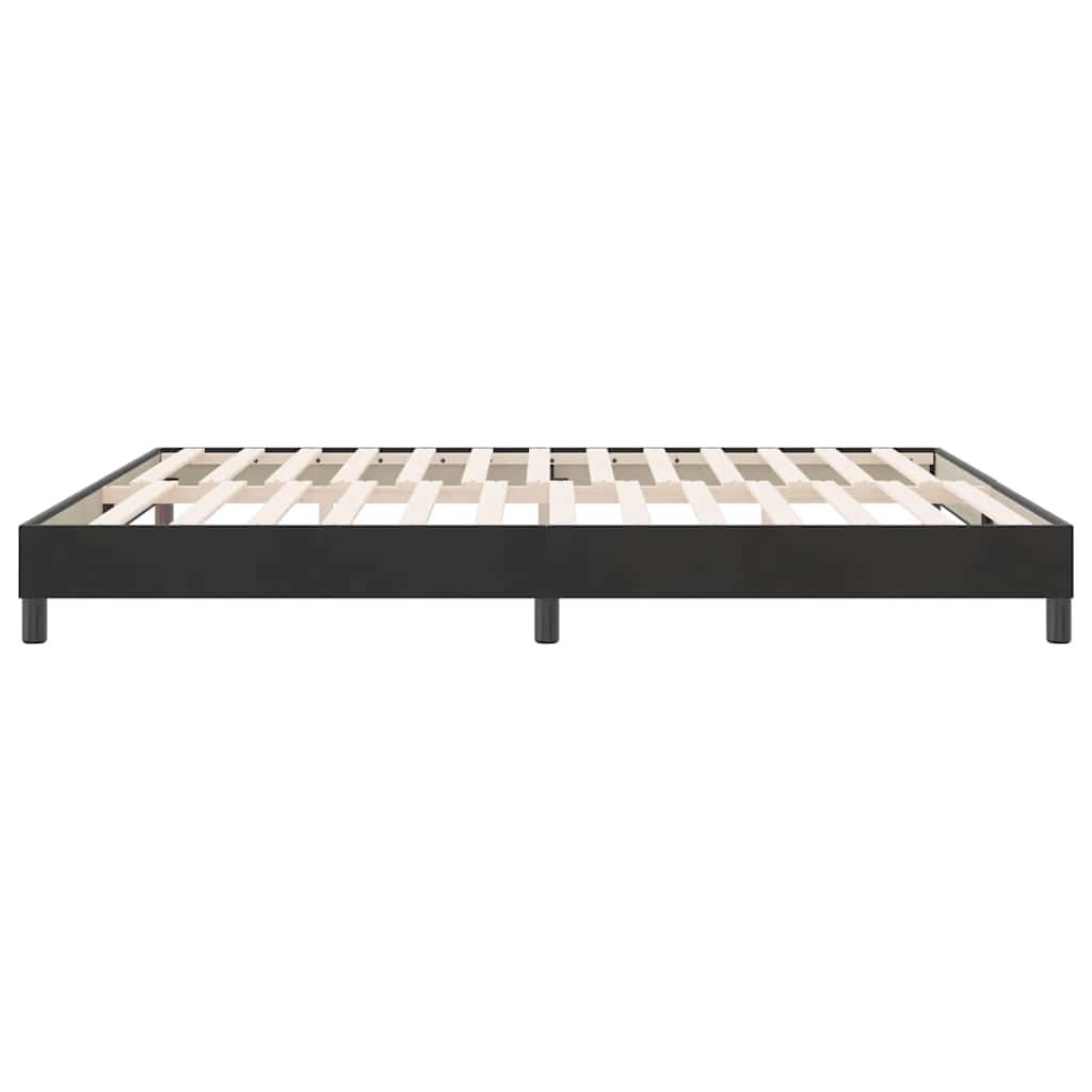 vidaXL Πλαίσιο κρεβατιού χωρίς στρώμα Μαύρο 180x210 cm Βελούδινο