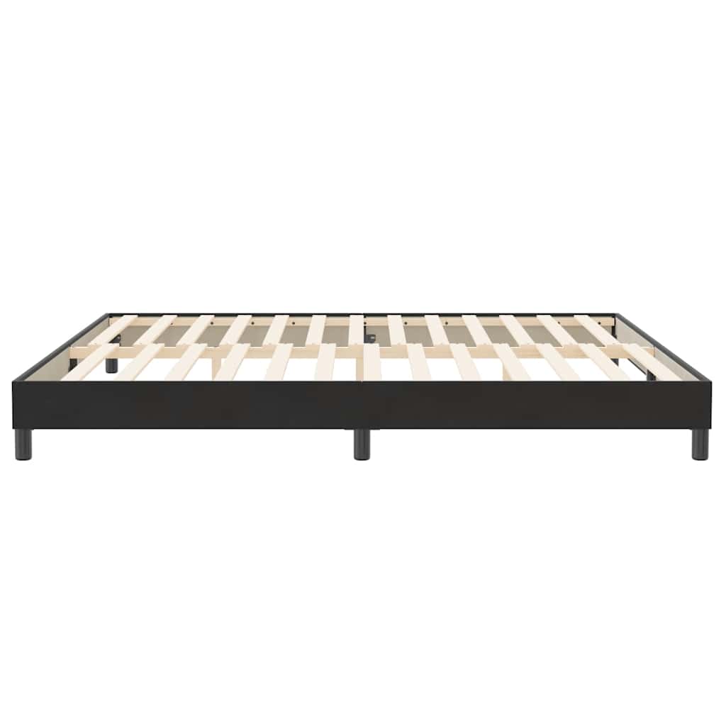 vidaXL Πλαίσιο κρεβατιού χωρίς στρώμα Μαύρο 200x210 cm Βελούδινο