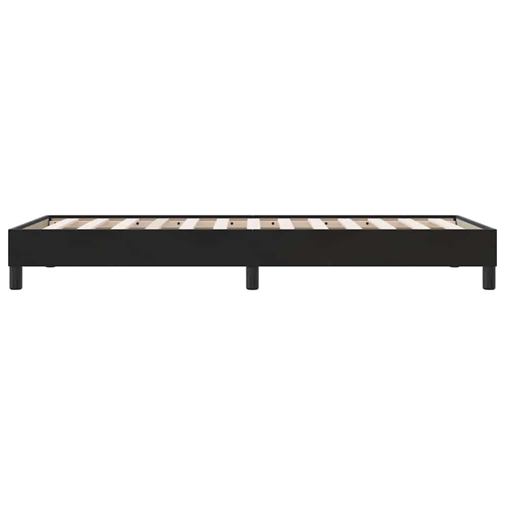vidaXL Πλαίσιο κρεβατιού χωρίς στρώμα Μαύρο 90x220 cm Βελούδινο