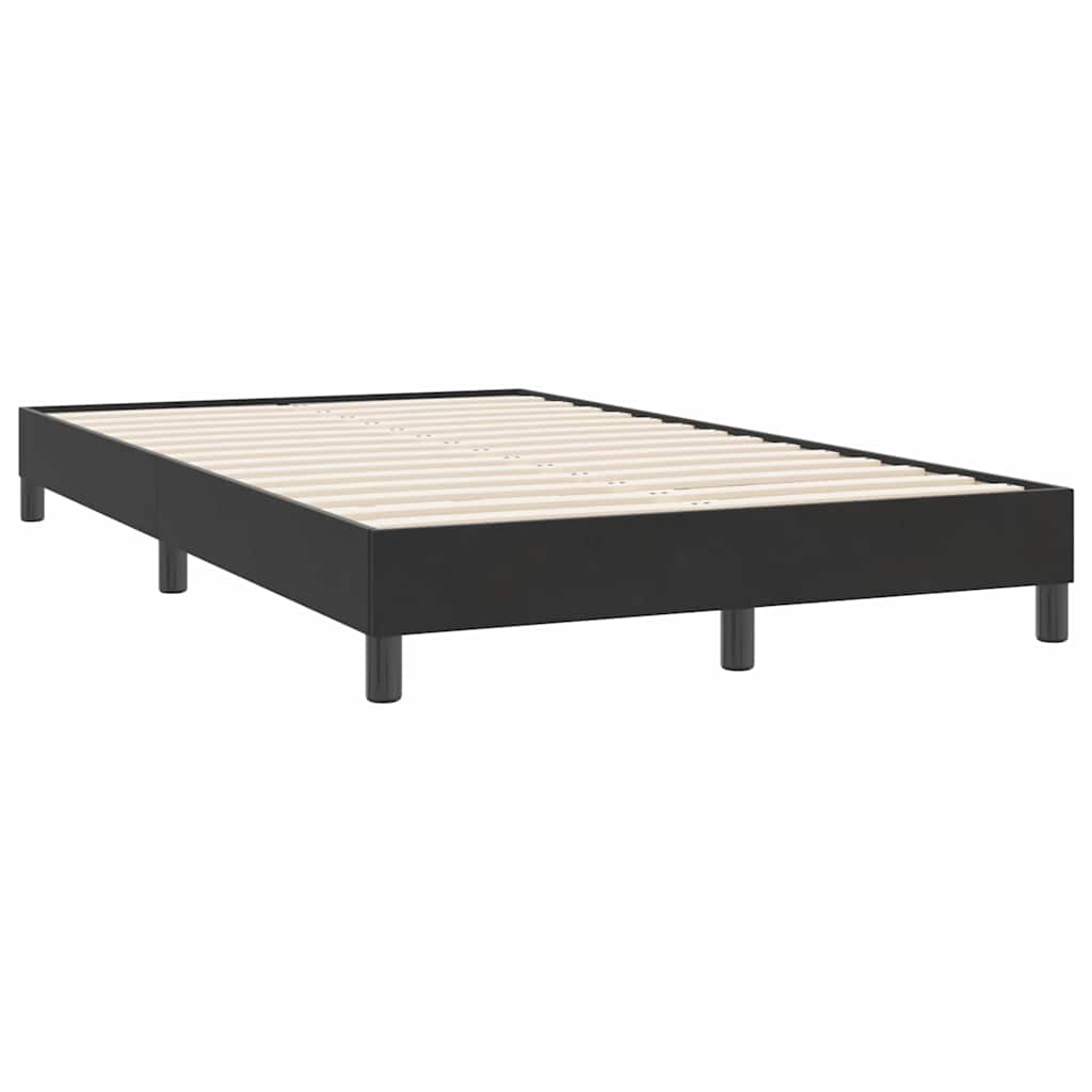 vidaXL Πλαίσιο κρεβατιού χωρίς στρώμα Μαύρο 120x220 cm Βελούδινο