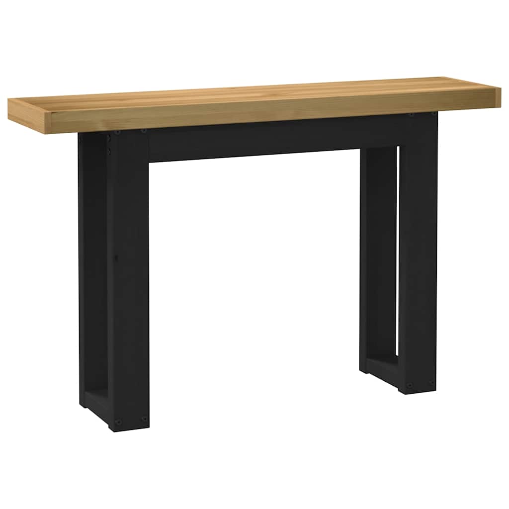 vidaXL Τραπέζι κονσόλας NOAIN με πόδια σχήματος U 120x30x75 cm