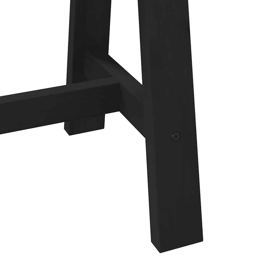 vidaXL Γραφείο NOAIN με πόδια σχήματος Α 120x50x75 cm μασίφ ξύλο πεύκο