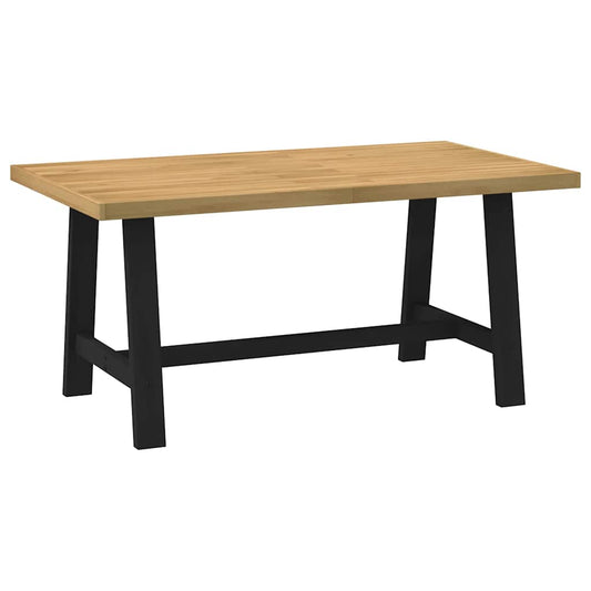 vidaXL Τραπεζαρία NOAIN με πόδια σχήματος Α 160x90x75 cm