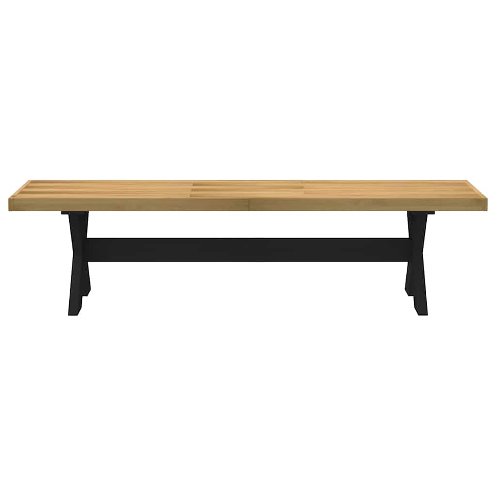 vidaXL Πάγκος τραπεζαρίας NOAIN με πόδια σχήματος X 180x40x45 cm