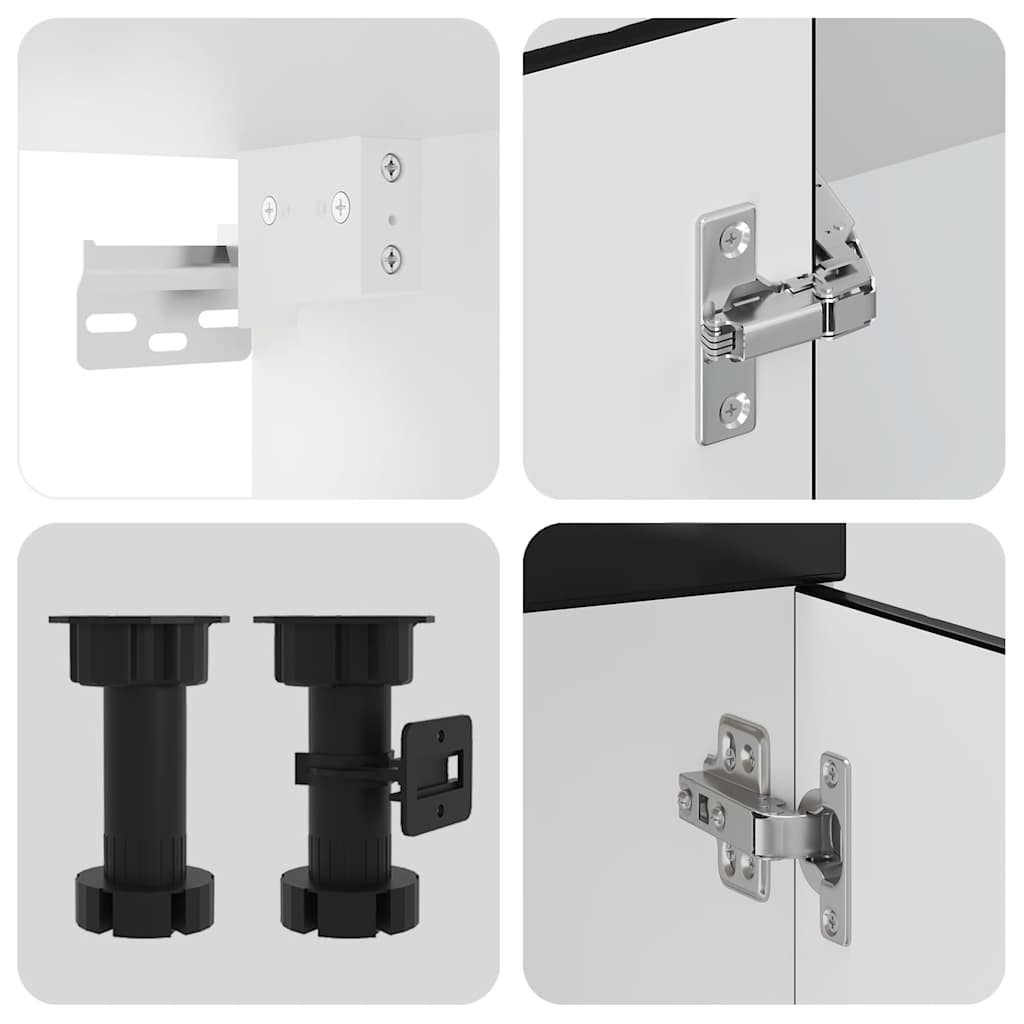 vidaXL Σετ Ντουλάπια Κουζίνας 7 Τεμαχίων Kalmar Επεξεργασμένο Ξύλο