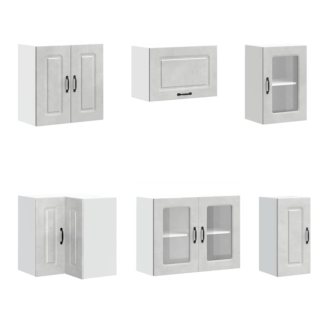 vidaXL Σετ Ντουλάπια Κουζίνας 11 Τεμαχίων Kalmar Επεξεργασμένο Ξύλο