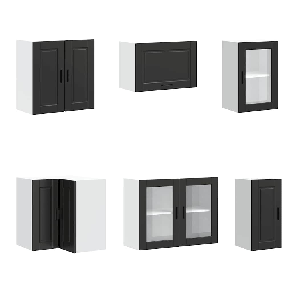 vidaXL Σετ Ντουλάπια Κουζίνας 11 Τεμαχίων Porto Επεξεργασμένο Ξύλο