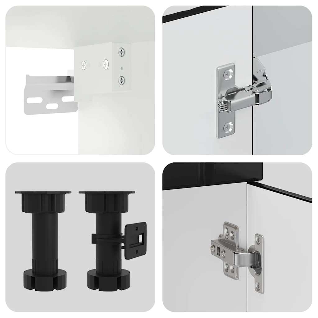 vidaXL Σετ Ντουλάπια Κουζίνας 11 Τεμαχίων Kalmar Επεξεργασμένο Ξύλο