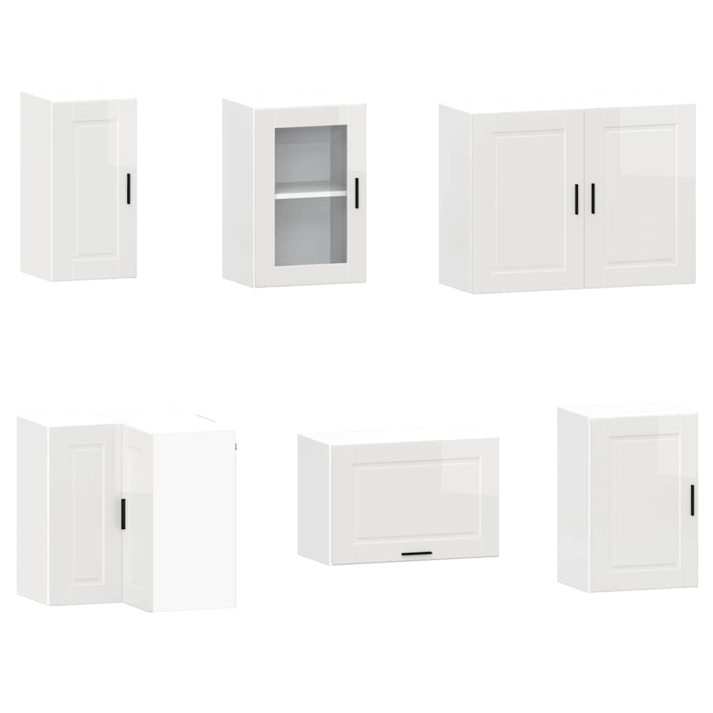 vidaXL Σετ Ντουλάπια Κουζίνας 11 Τεμαχίων Porto Επεξεργασμένο Ξύλο