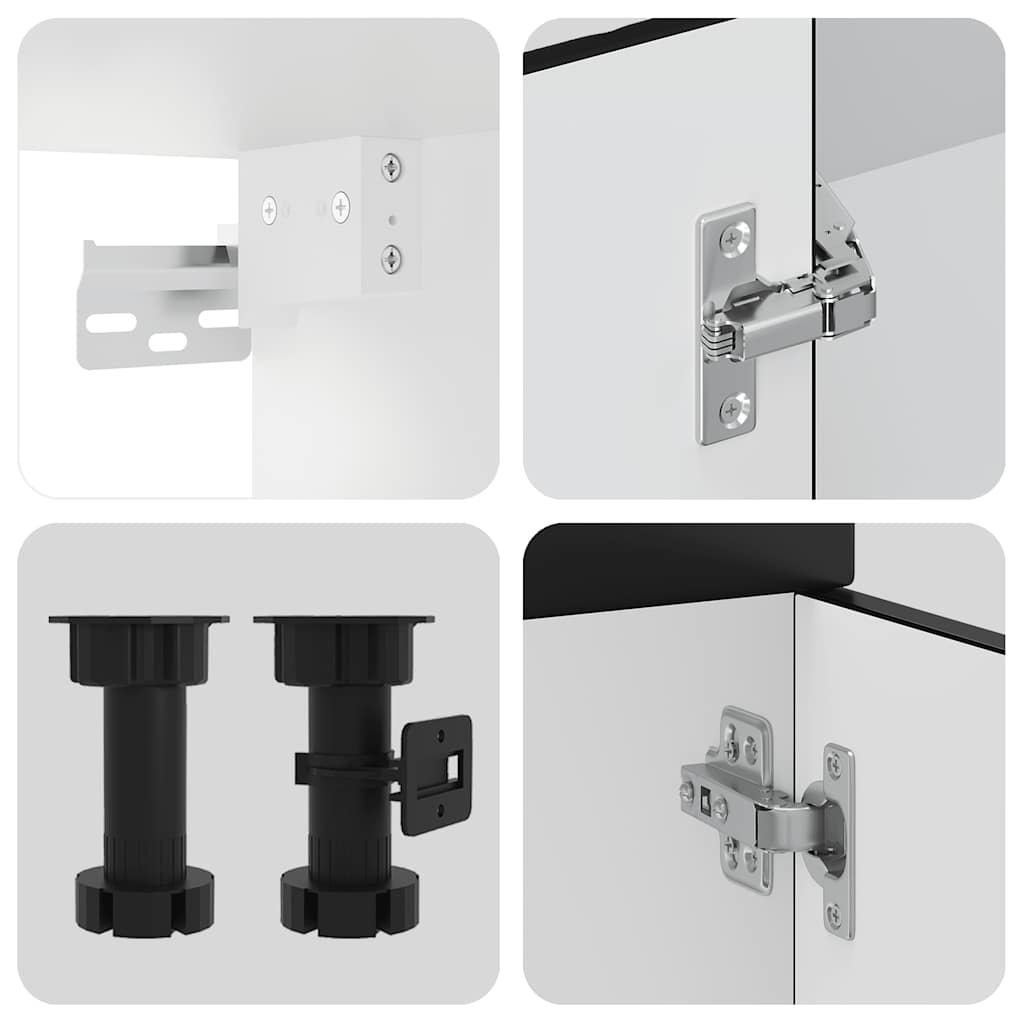 vidaXL Σετ Ντουλάπια Κουζίνας 14 Τεμαχίων Kalmar Επεξεργασμένο Ξύλο