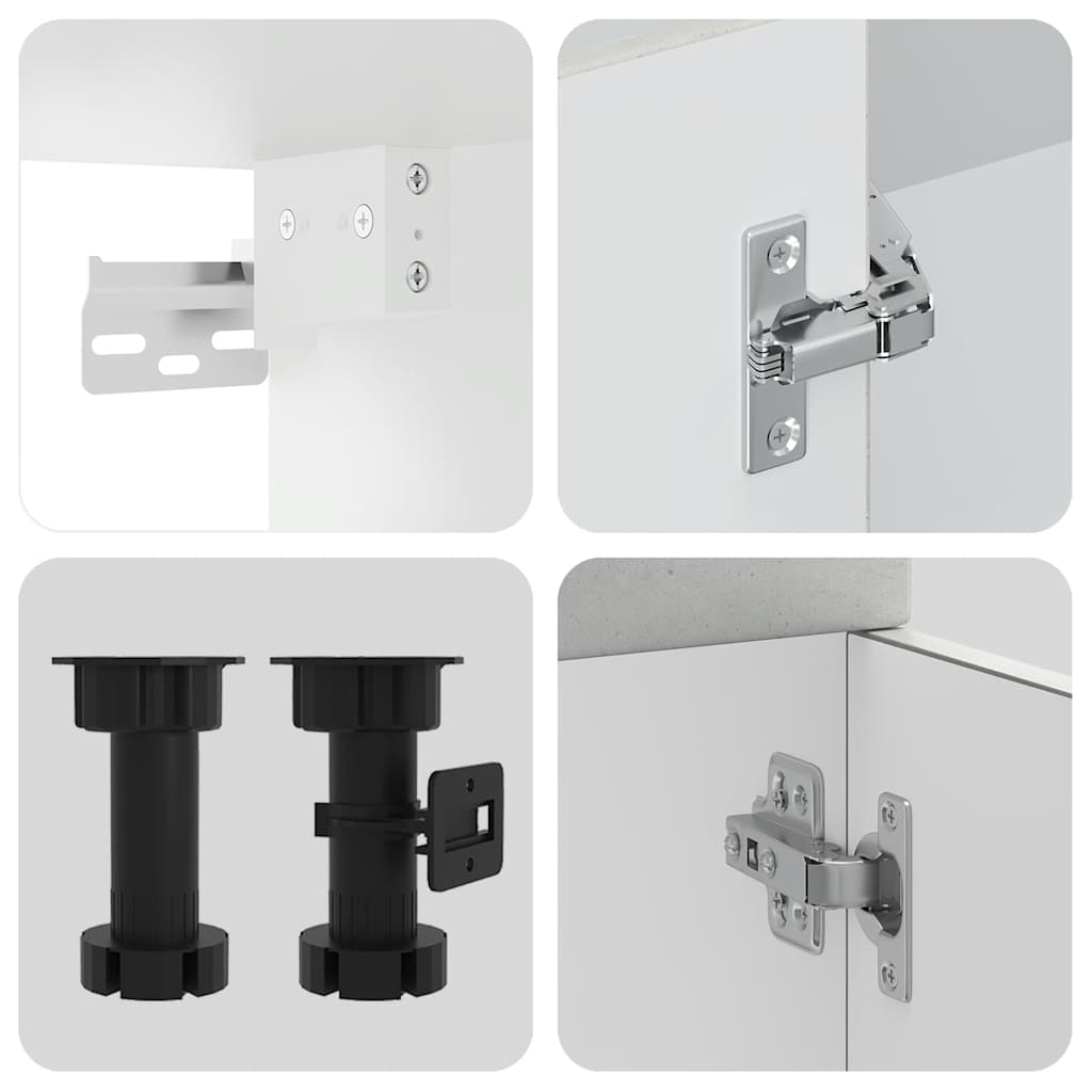 vidaXL Σετ Ντουλάπια Κουζίνας 14 Τεμαχίων Kalmar Επεξεργασμένο Ξύλο