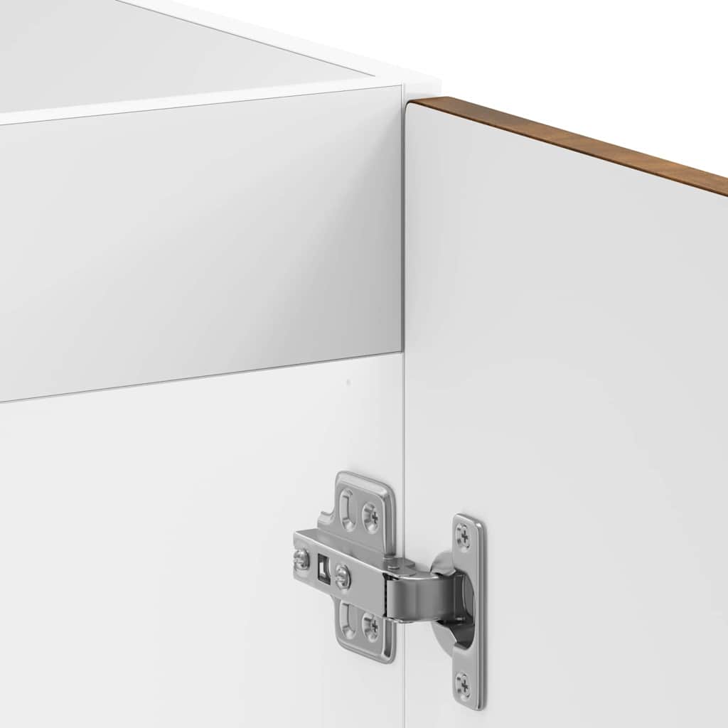 vidaXL Ντουλάπα Κουζίνας με πόρτα Kalmar 2 pcs Καφέ 80 x 46 x 81.5 εκ