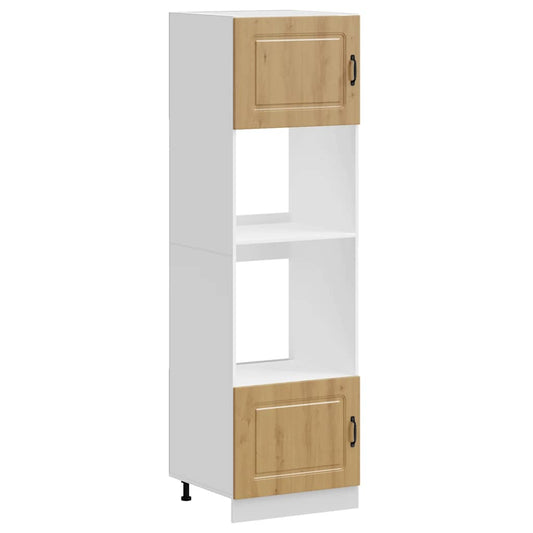 vidaXL Ντουλάπια Φούρνου 2 τεμ. "Kalmar" από Τεχνητό Ξύλο Δρυός