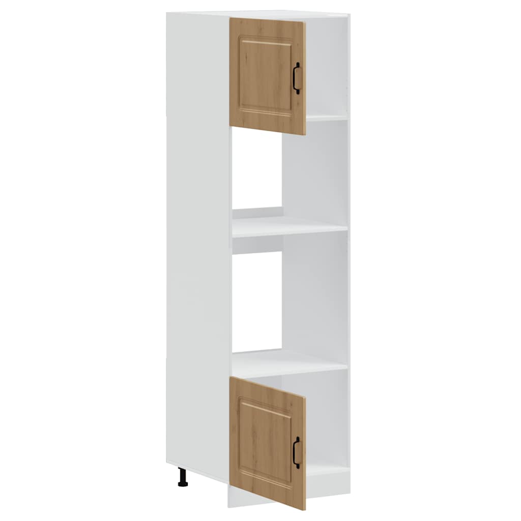 vidaXL Ντουλάπια Φούρνου 2 τεμ. "Kalmar" από Τεχνητό Ξύλο Δρυός