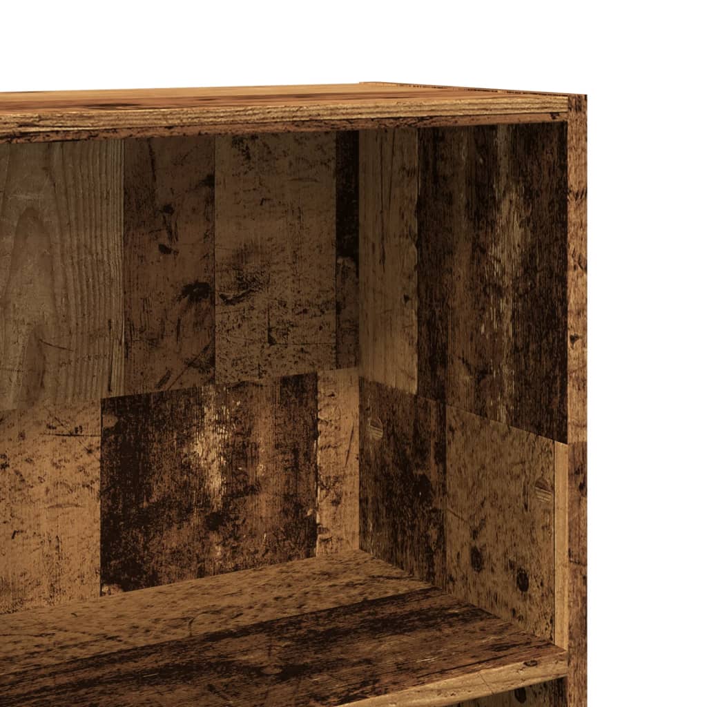 vidaXL Βιβλιοθήκη Όψη Παλαιού Ξύλου 40x24x109 εκ. Επεξεργασμένο Ξύλο