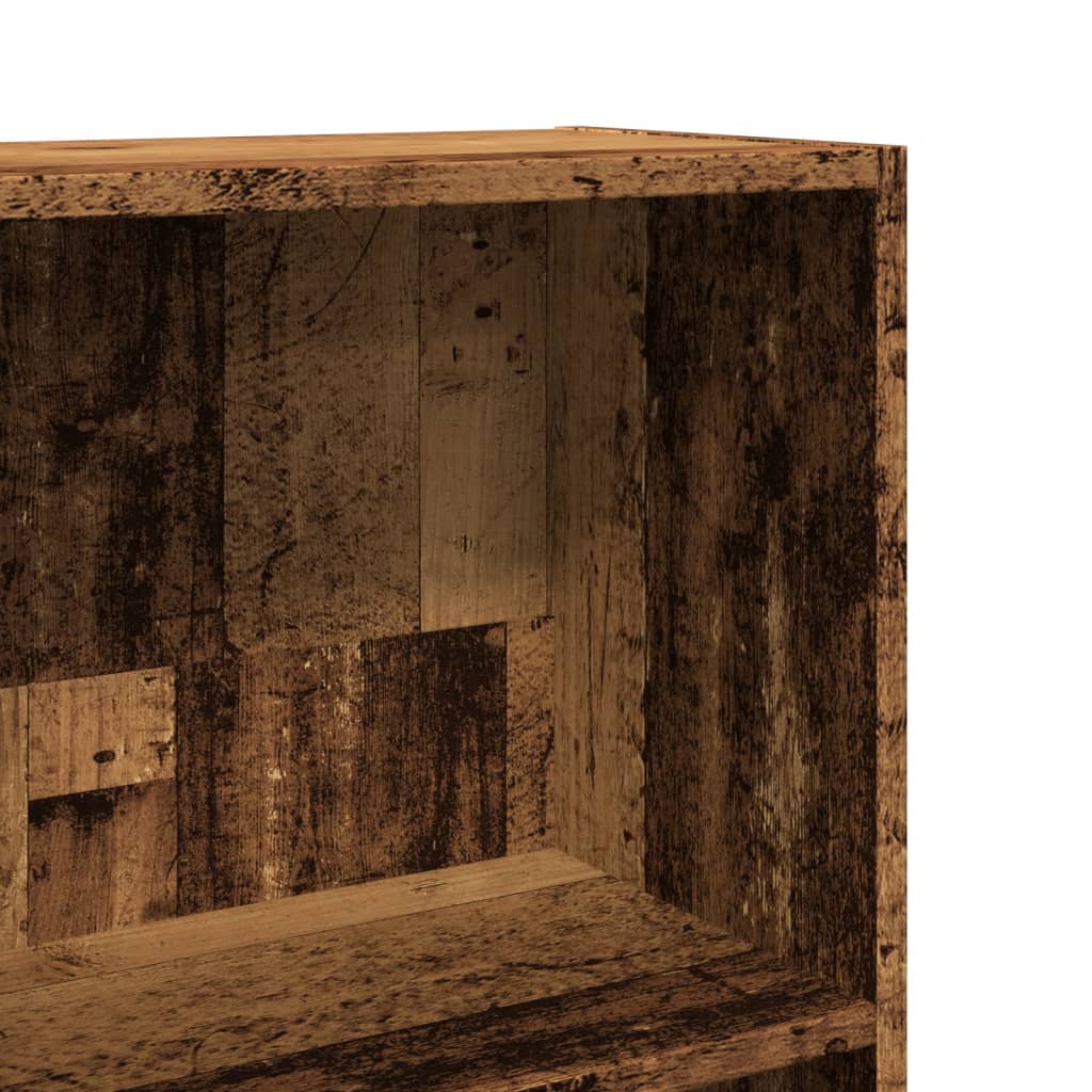 vidaXL Βιβλιοθήκη Όψη Παλαιού Ξύλου 40x24x143 εκ. Επεξεργασμένο Ξύλο