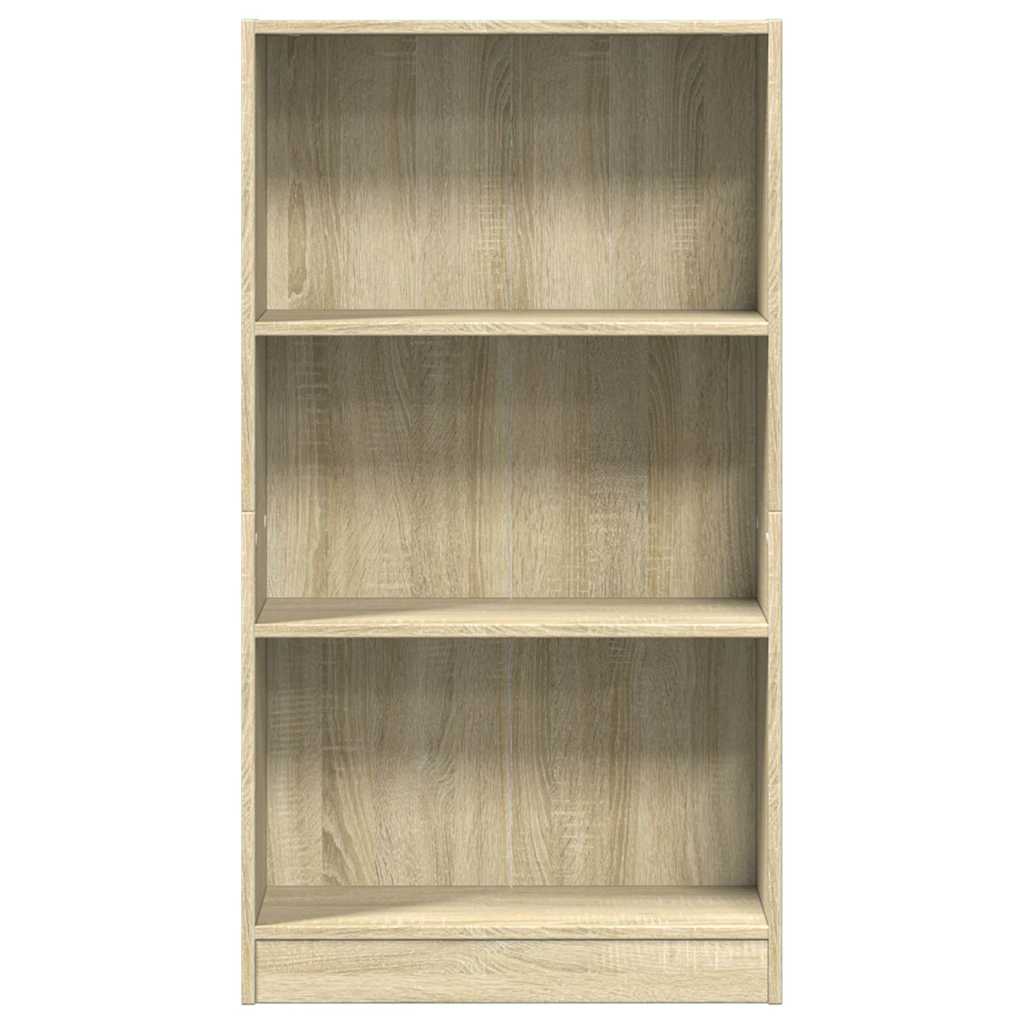 vidaXL Βιβλιοθήκη Sonoma Δρυς 60x24x109 εκ. από Επεξεργασμένο Ξύλο