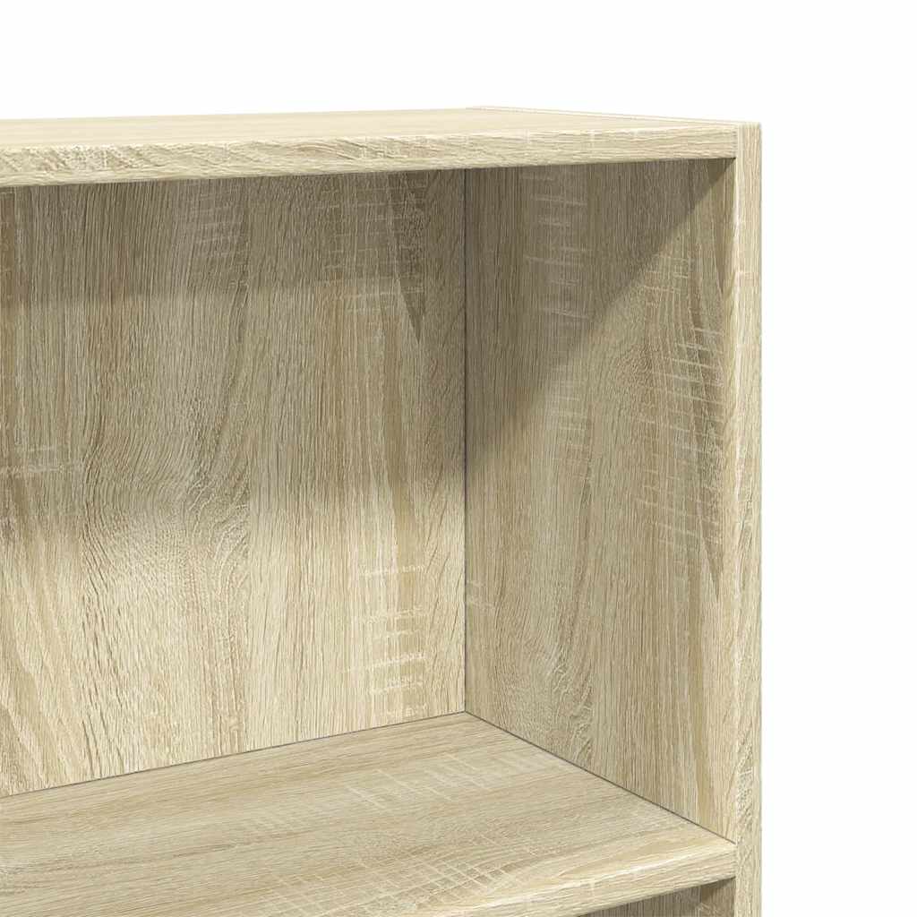 vidaXL Βιβλιοθήκη Sonoma Δρυς 60x24x109 εκ. από Επεξεργασμένο Ξύλο