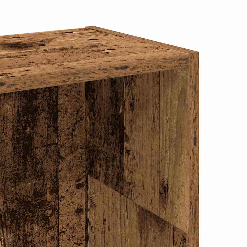 vidaXL Βιβλιοθήκη Όψη Παλαιού Ξύλου 80x24x109 εκ. Επεξεργασμένο Ξύλο