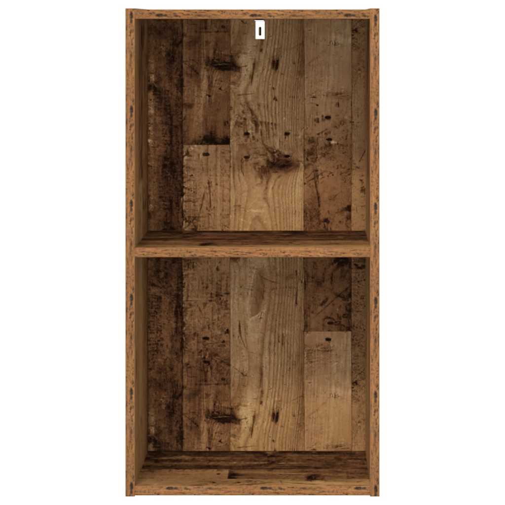 vidaXL Βιβλιοθήκη Όψη Παλαιού Ξύλου 40x30x77 εκ. Επεξεργασμένο Ξύλο
