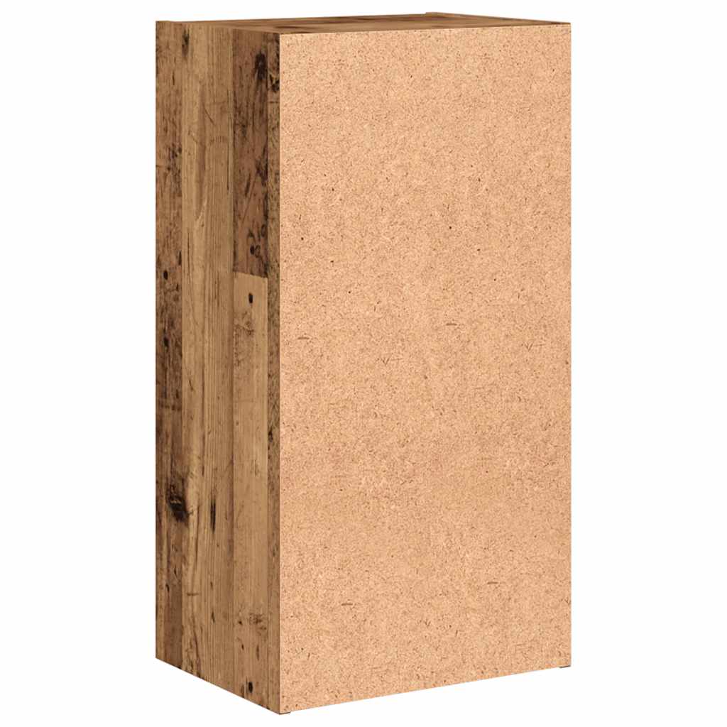 vidaXL Βιβλιοθήκη Όψη Παλαιού Ξύλου 40x30x77 εκ. Επεξεργασμένο Ξύλο