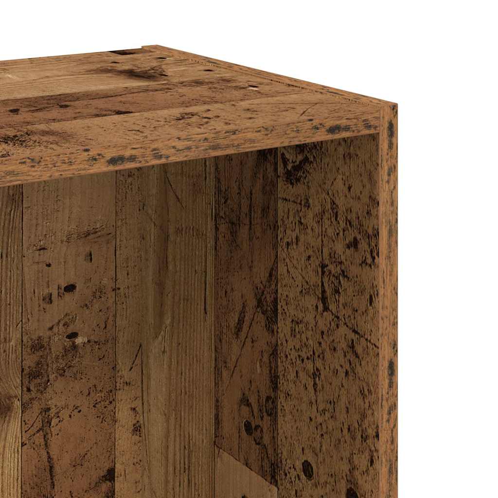 vidaXL Βιβλιοθήκη Όψη Παλαιού Ξύλου 40x30x77 εκ. Επεξεργασμένο Ξύλο