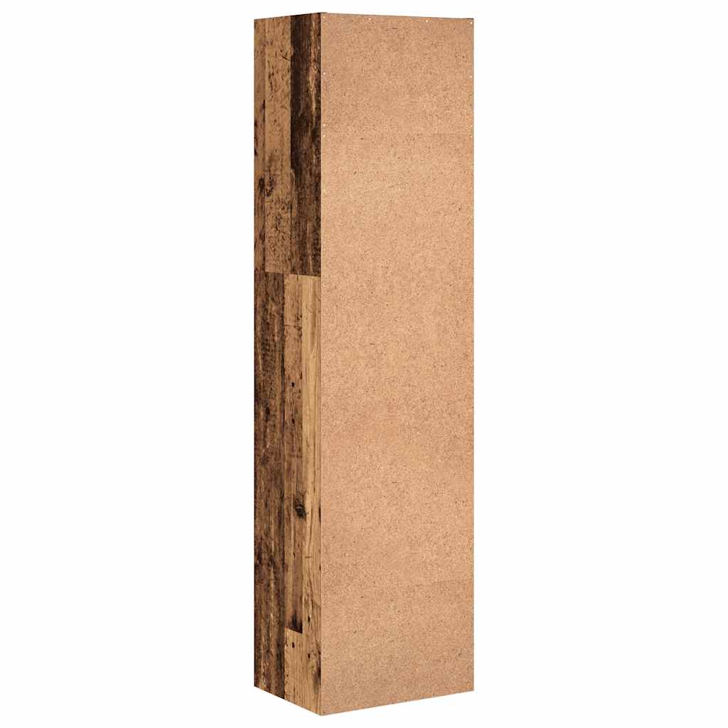 vidaXL Βιβλιοθήκη Όψη Παλαιού Ξύλου 40x30x152 εκ. Επεξεργασμένο Ξύλο