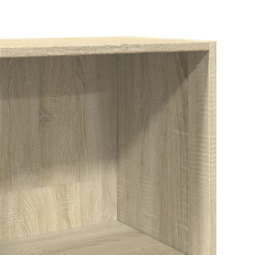 vidaXL Βιβλιοθήκη Sonoma Δρυς 40x30x189 εκ. από Επεξεργασμένο Ξύλο