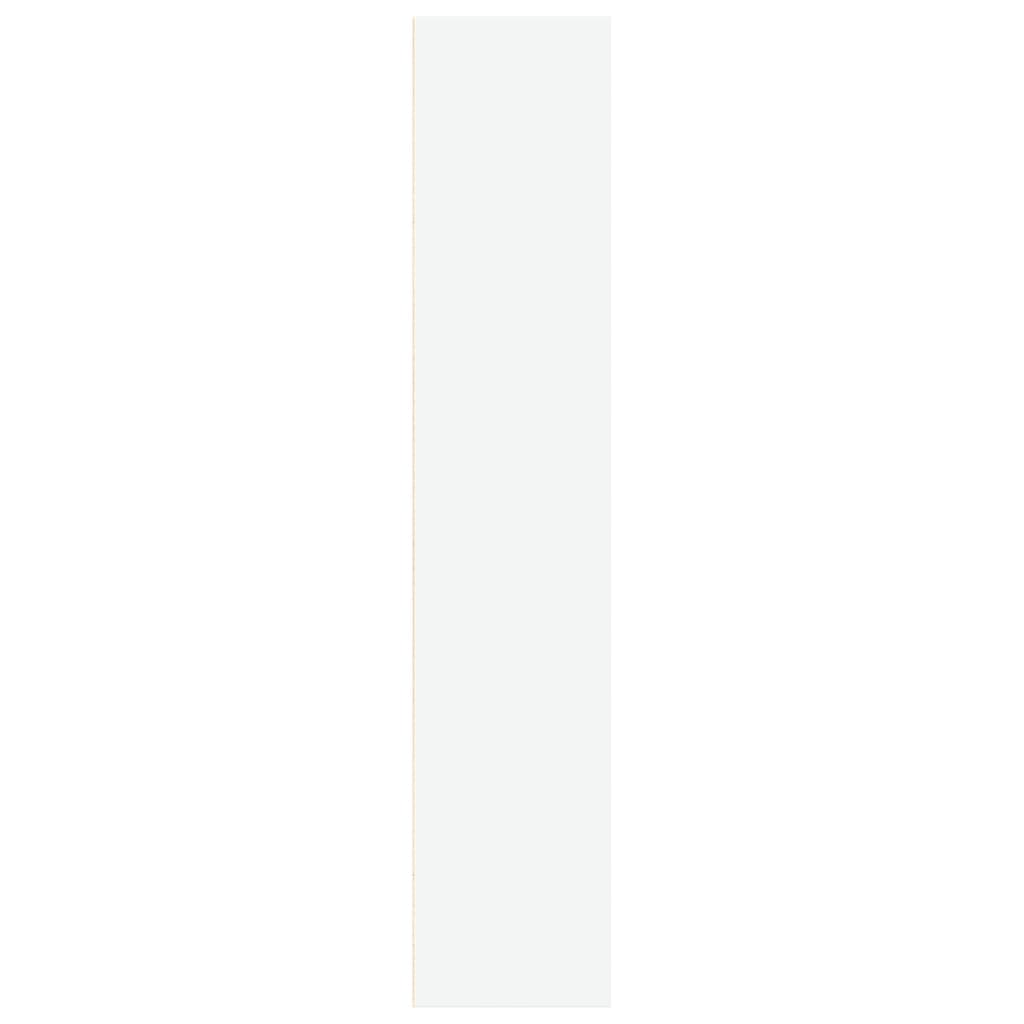 vidaXL Βιβλιοθήκη Λευκή 60x30x152 εκ. από Επεξεργασμένο Ξύλο