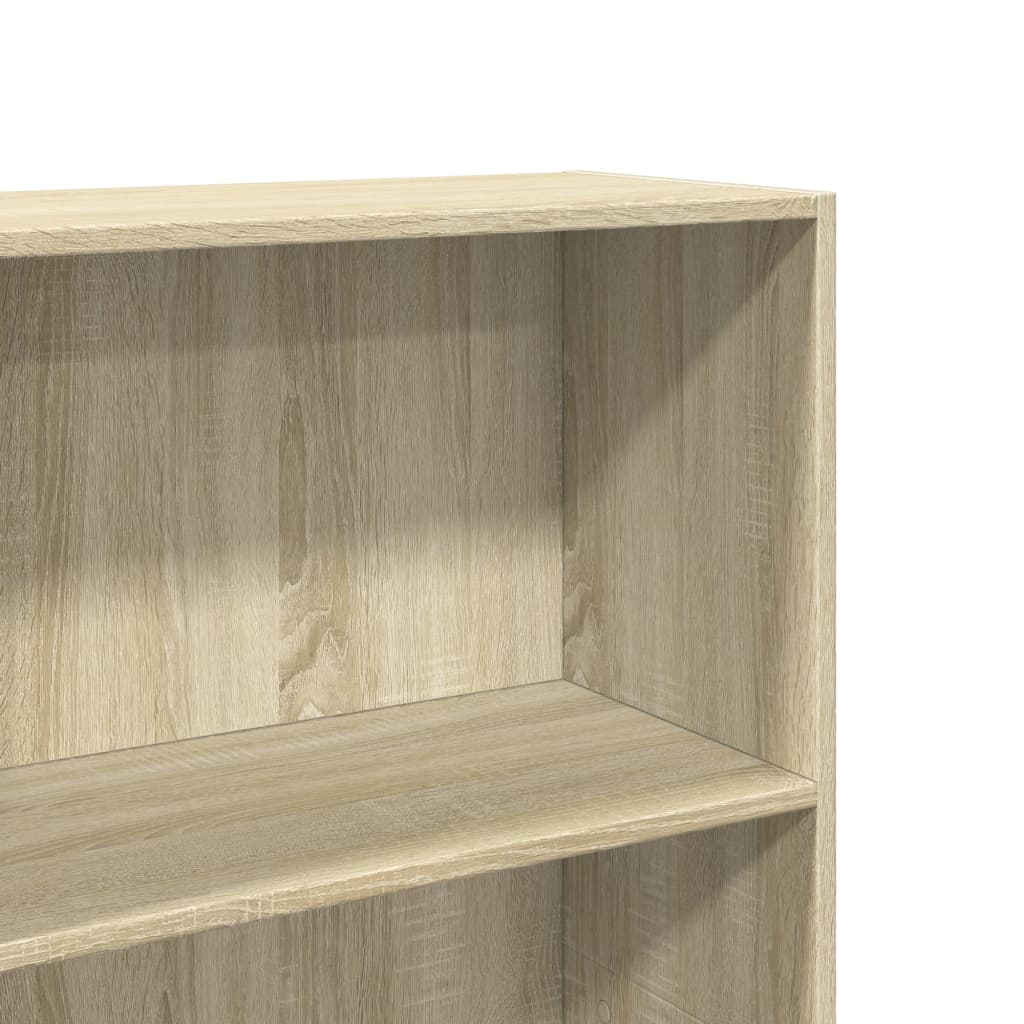 vidaXL Βιβλιοθήκη Sonoma Δρυς 60x30x152 εκ. από Επεξεργασμένο Ξύλο