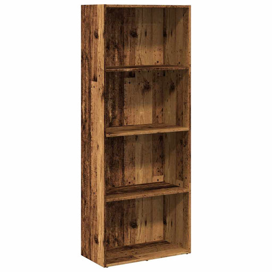 vidaXL Βιβλιοθήκη Όψη Παλαιού Ξύλου 60x30x152 εκ. Επεξεργασμένο Ξύλο