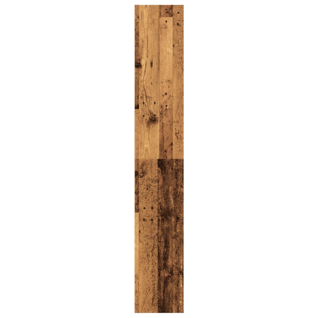 vidaXL Βιβλιοθήκη Όψη Παλαιού Ξύλου 60x30x189 εκ. Επεξεργασμένο Ξύλο